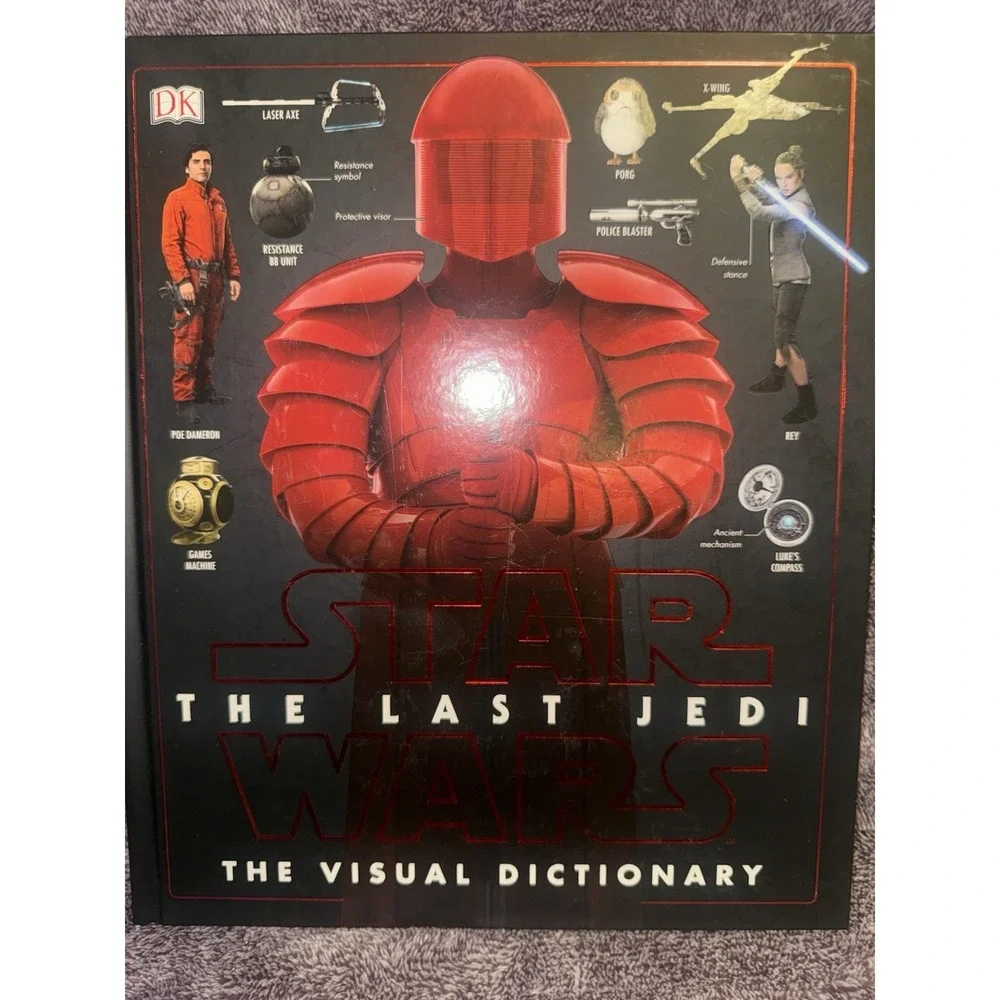 STAR WARS The Last Jedi The Visual Dictionary Book Hardcover